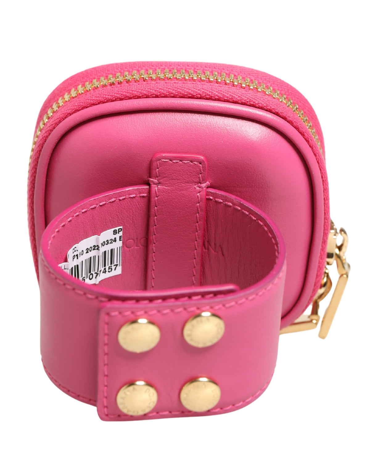Portefeuille en cuir rose