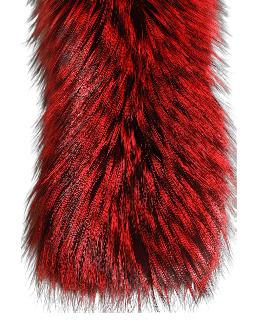 Écharpe rouge et argent