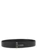 Ceinture en cuir noir