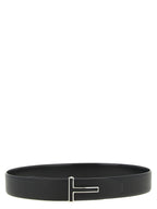Ceinture en cuir noir