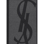 Foulard en soie gris