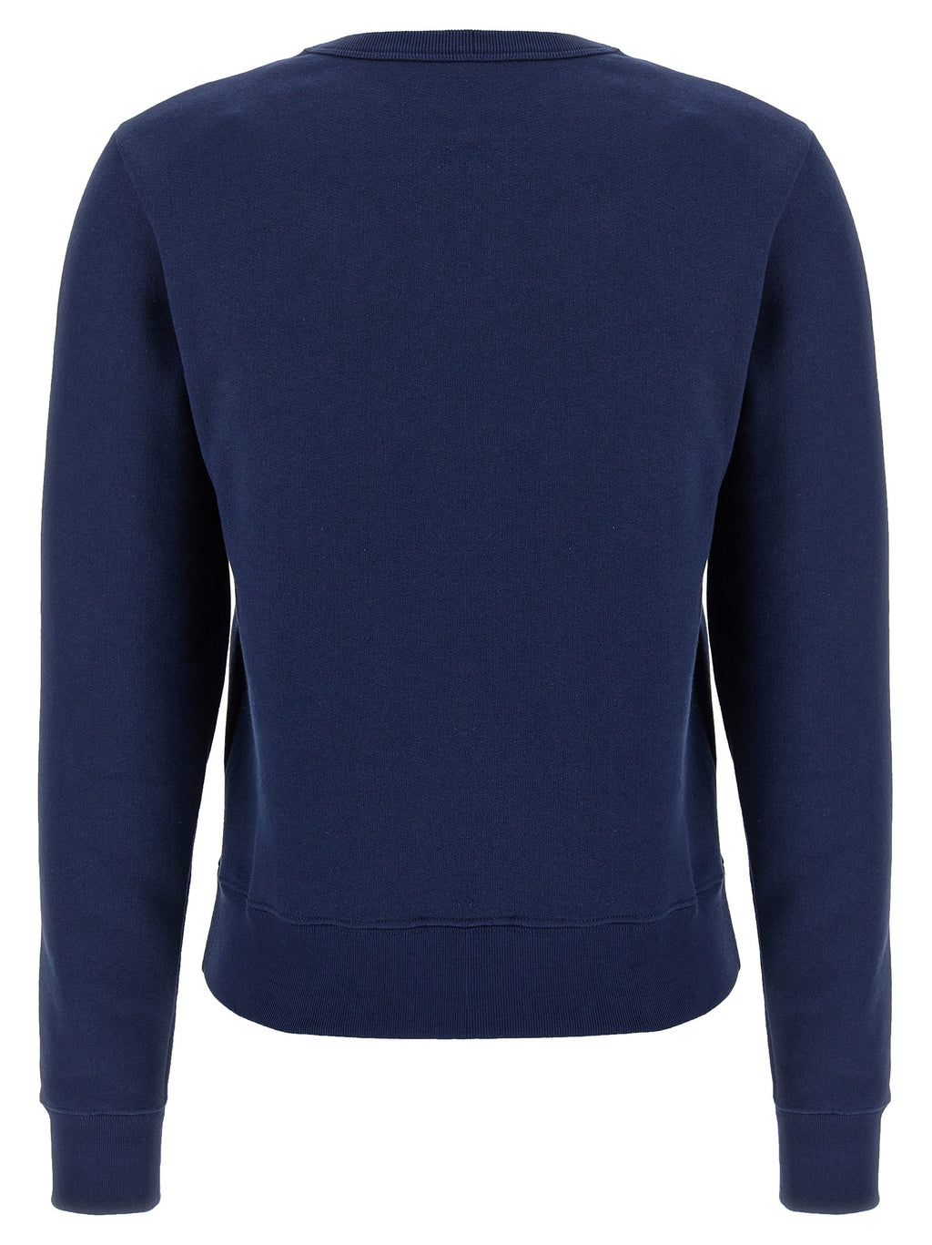 Sweat-shirt en coton bleu