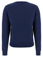 Sweat-shirt en coton bleu