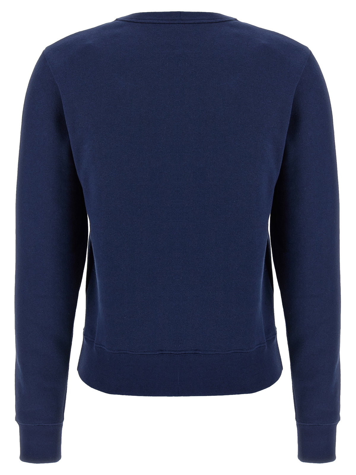 Sweat-shirt en coton bleu