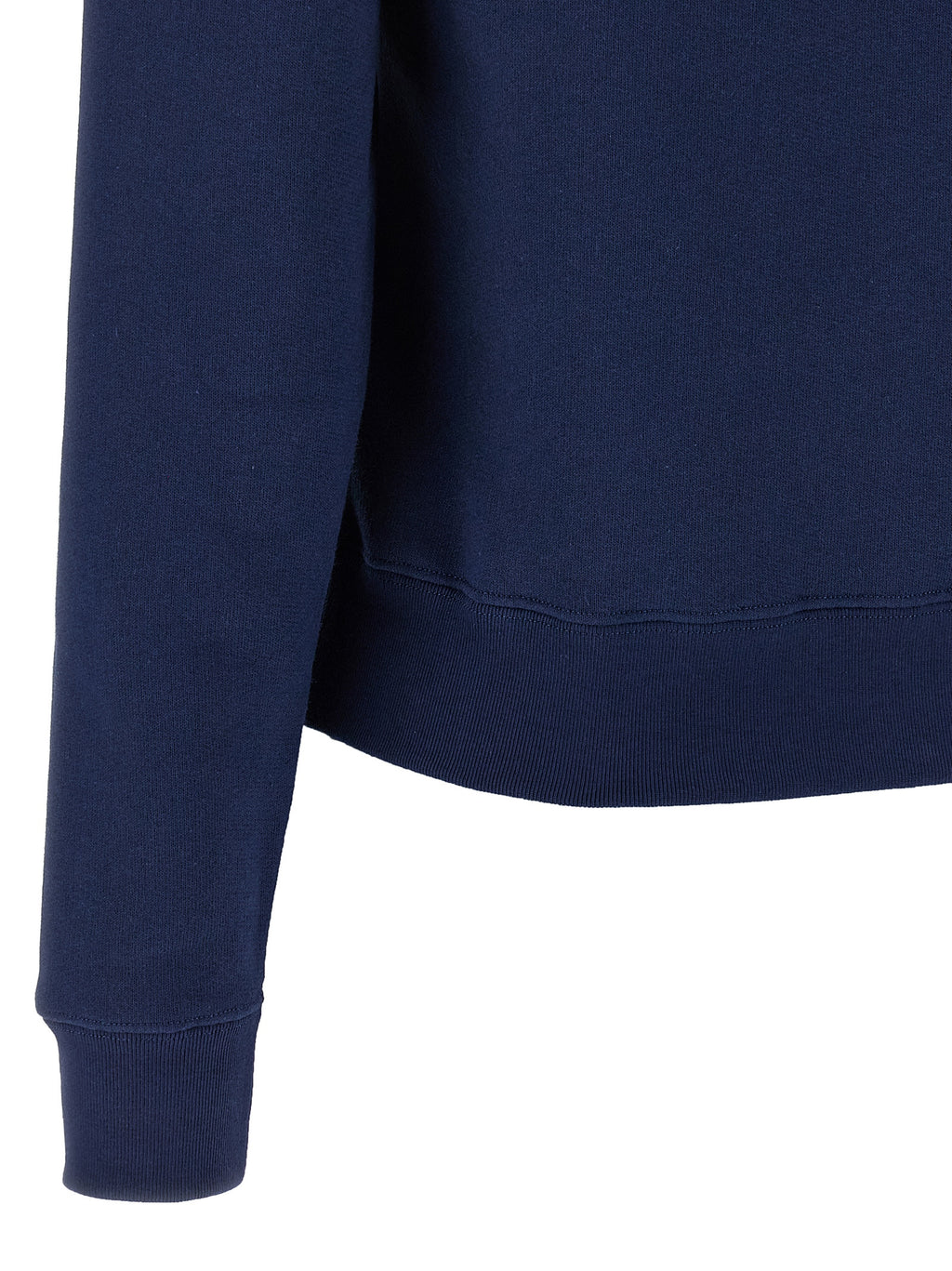 Sweat-shirt en coton bleu