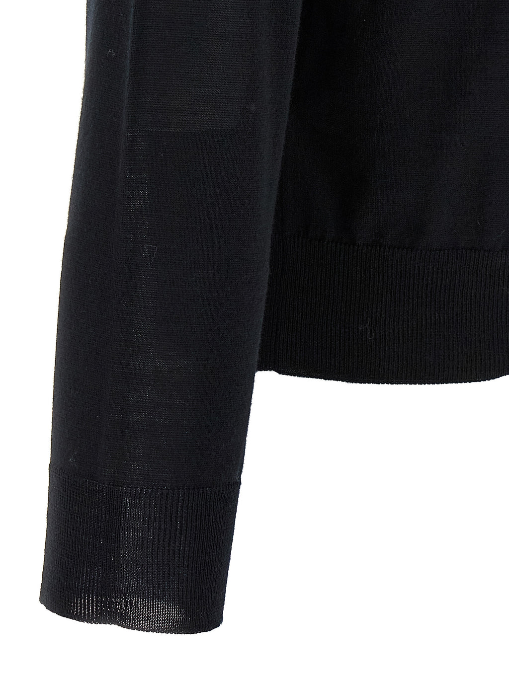 Gilet en laine vierge noire