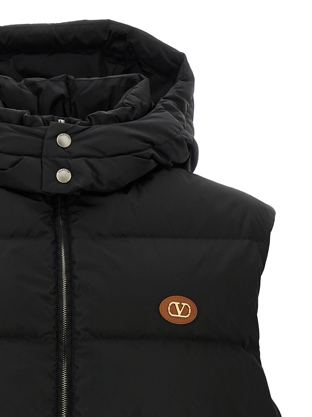 VLogo Nylon Jacket – Black