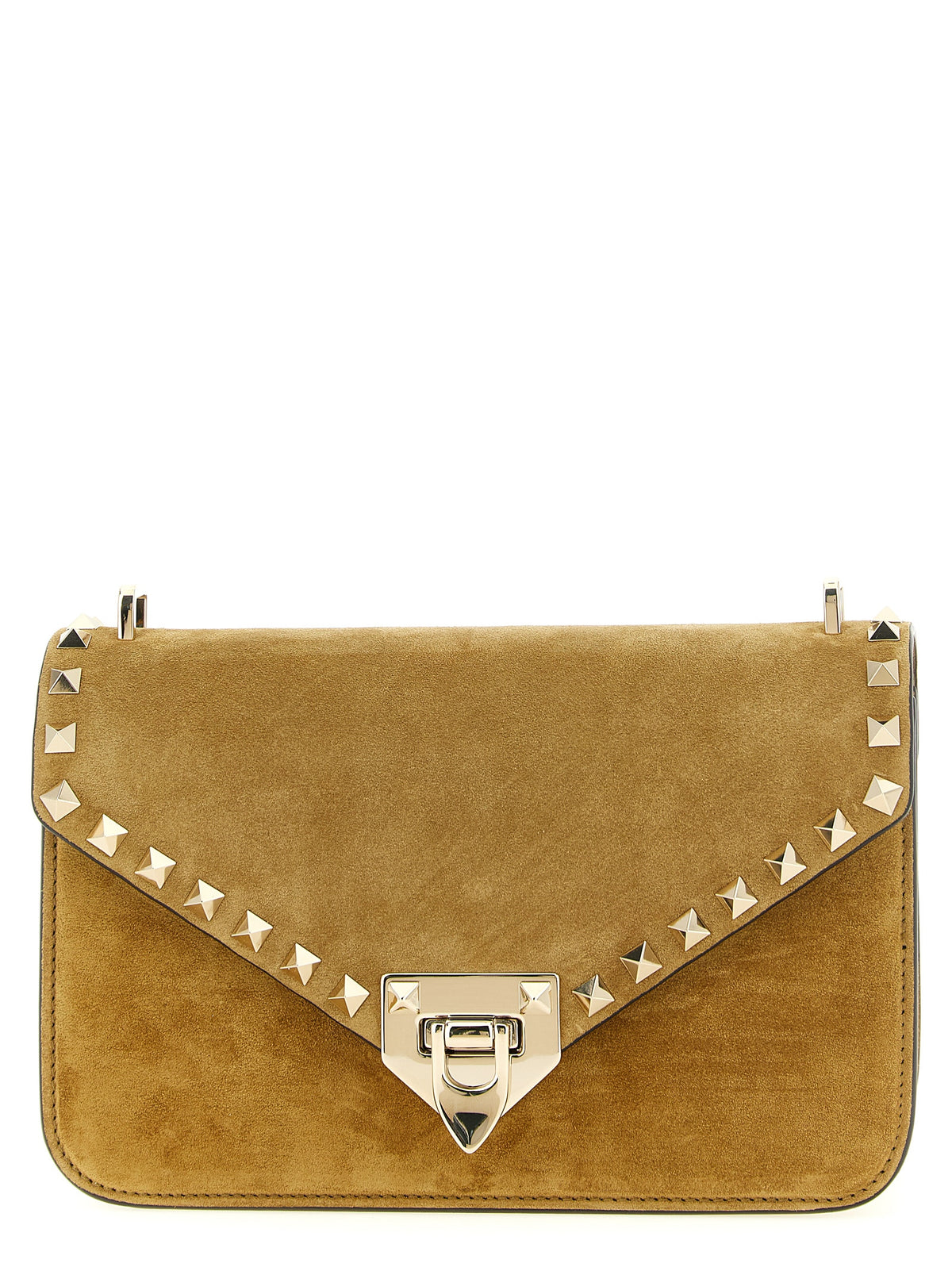 Sac bandoulière en daim beige