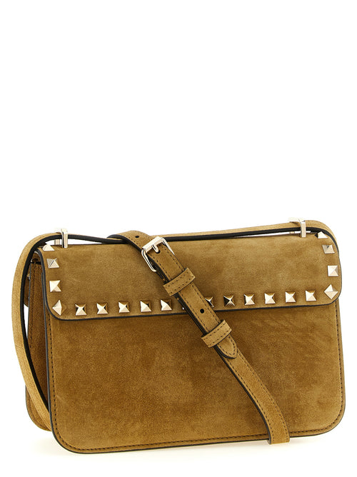 Sac bandoulière en daim beige