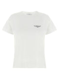 White and Black Cotton T-Shirt