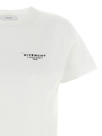 White and Black Cotton T-Shirt