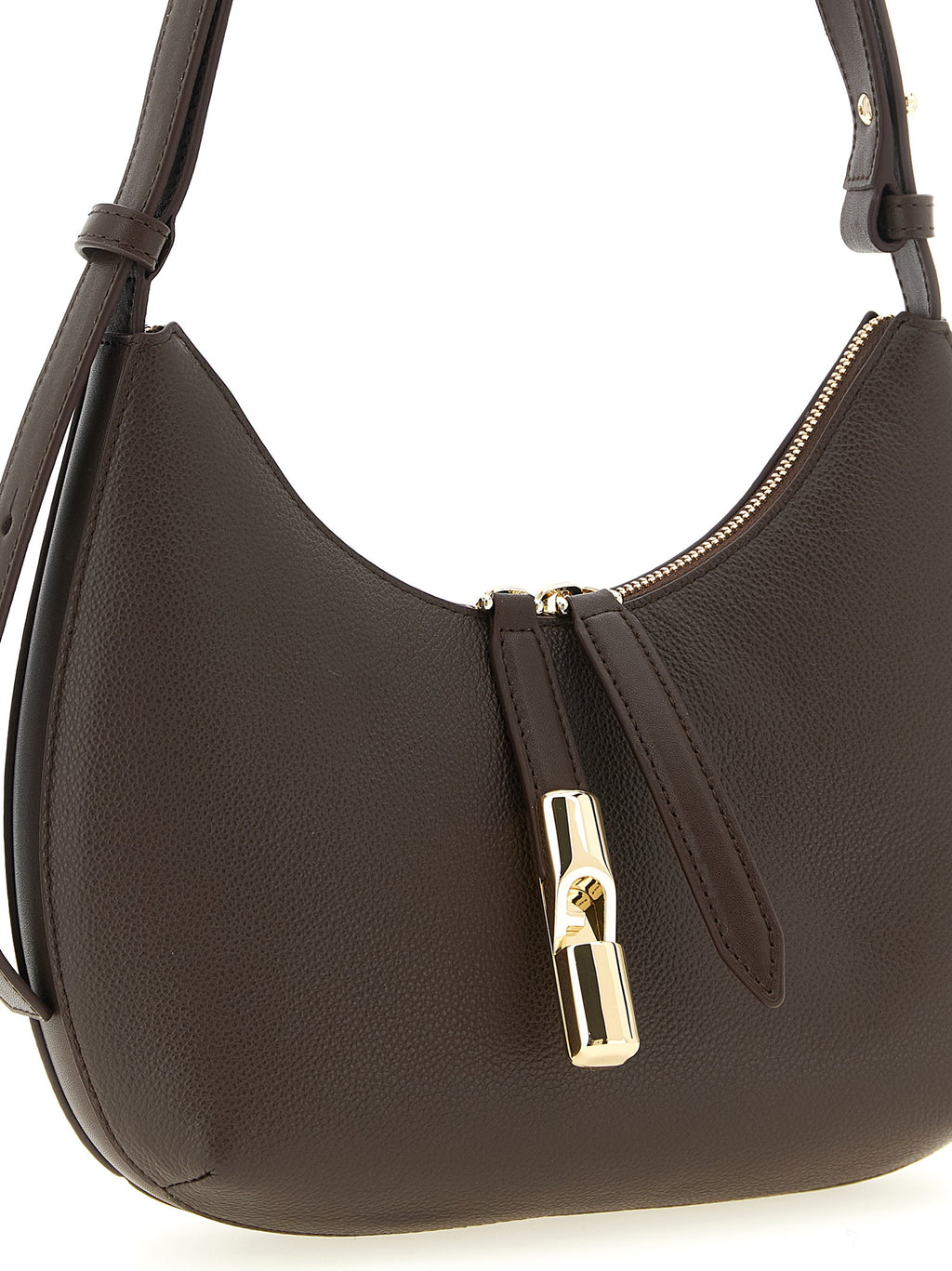 Brown Leather Shoulder Bag