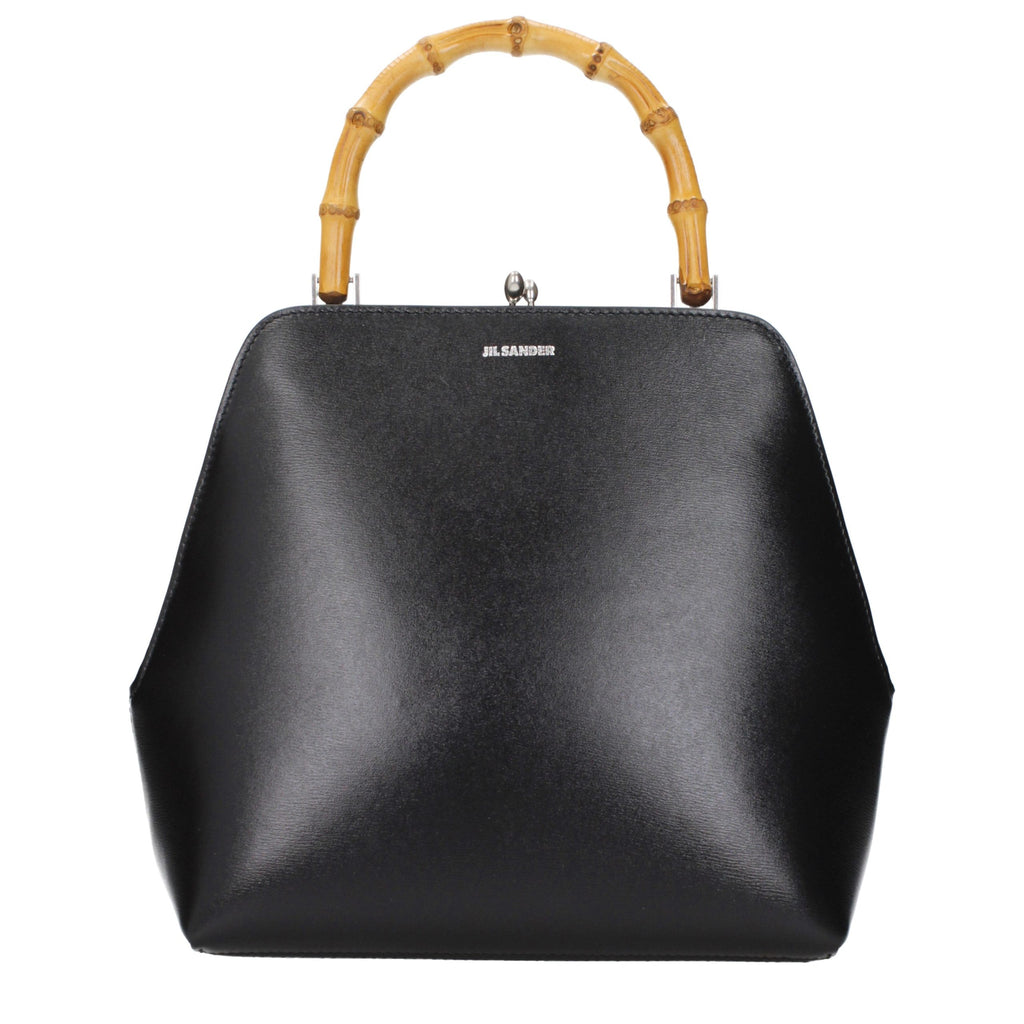 Sac à main en cuir noir