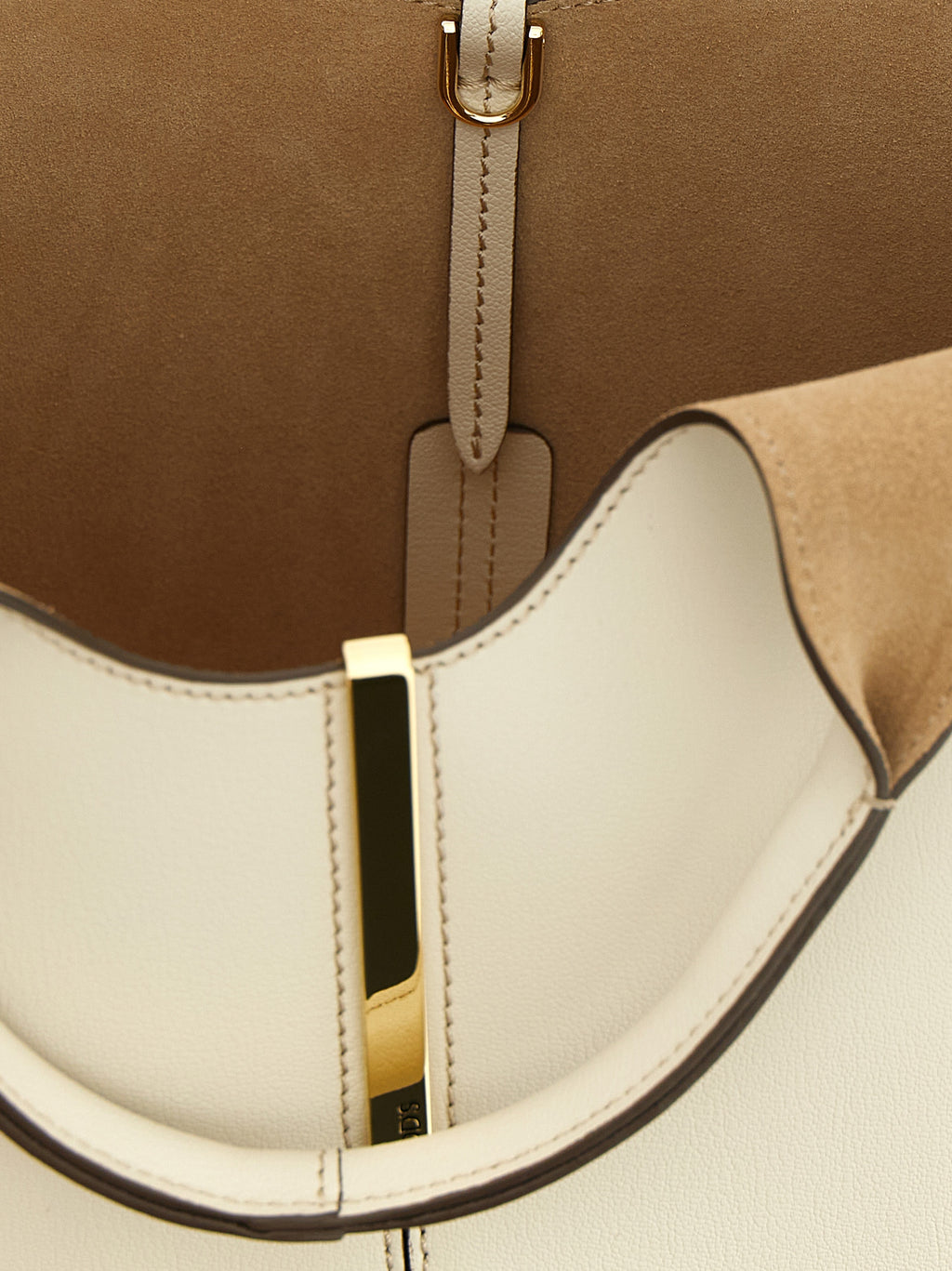 Leather Tote Bag – White