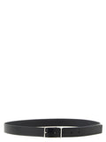 Ceinture en cuir noir