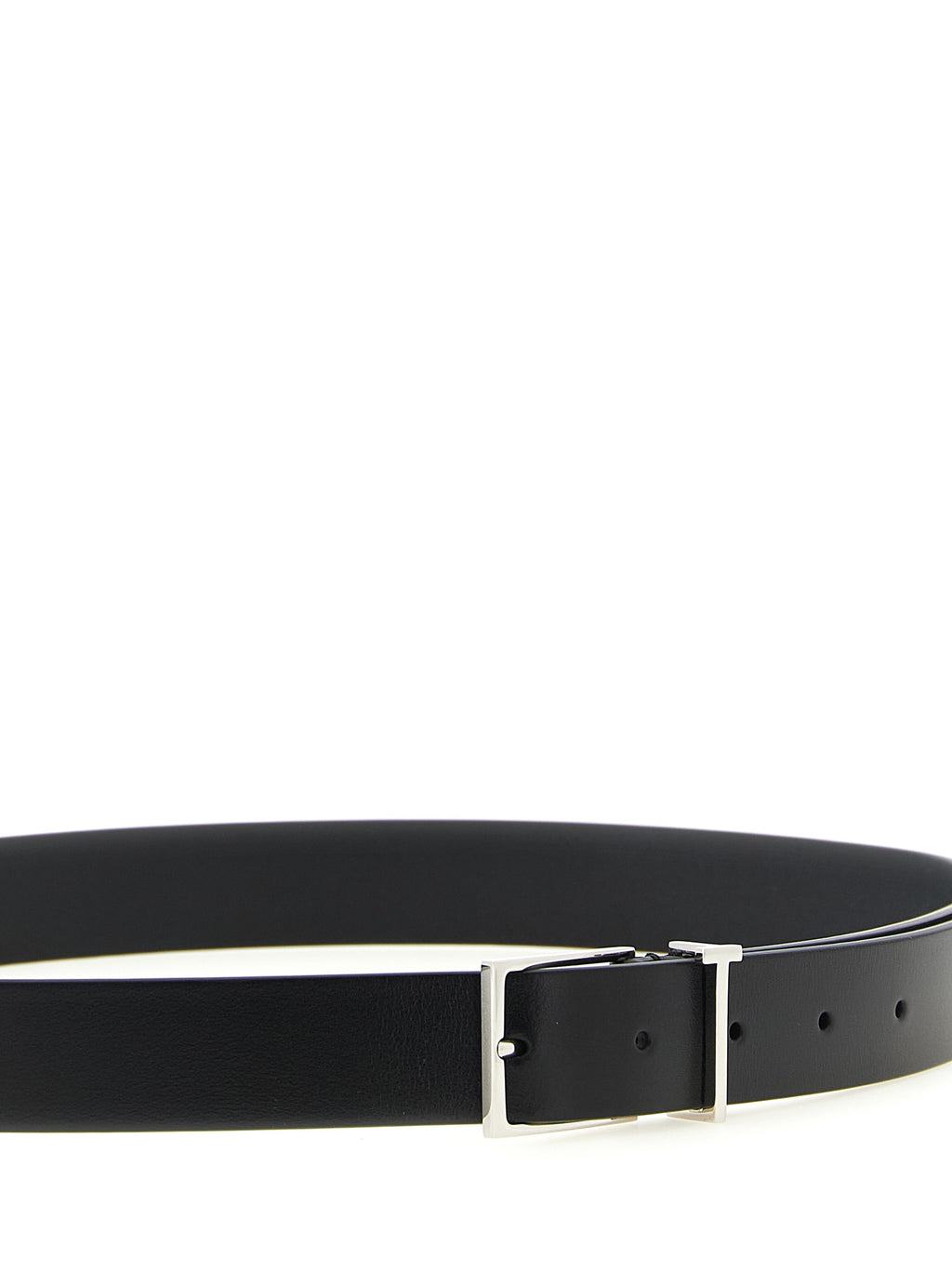 Ceinture en cuir noir