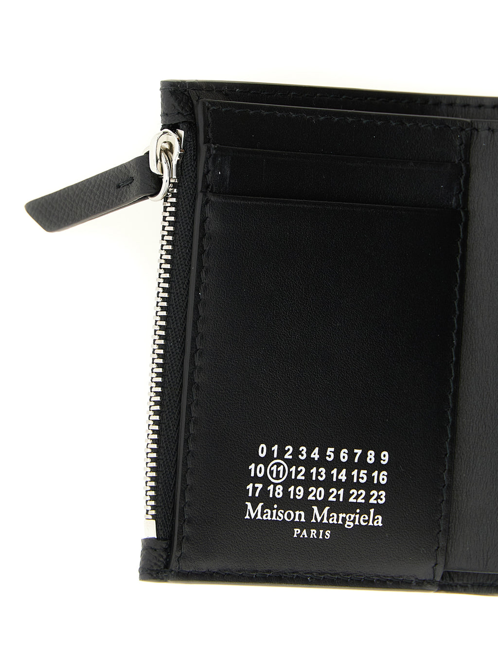 Porte-cartes en cuir – Noir