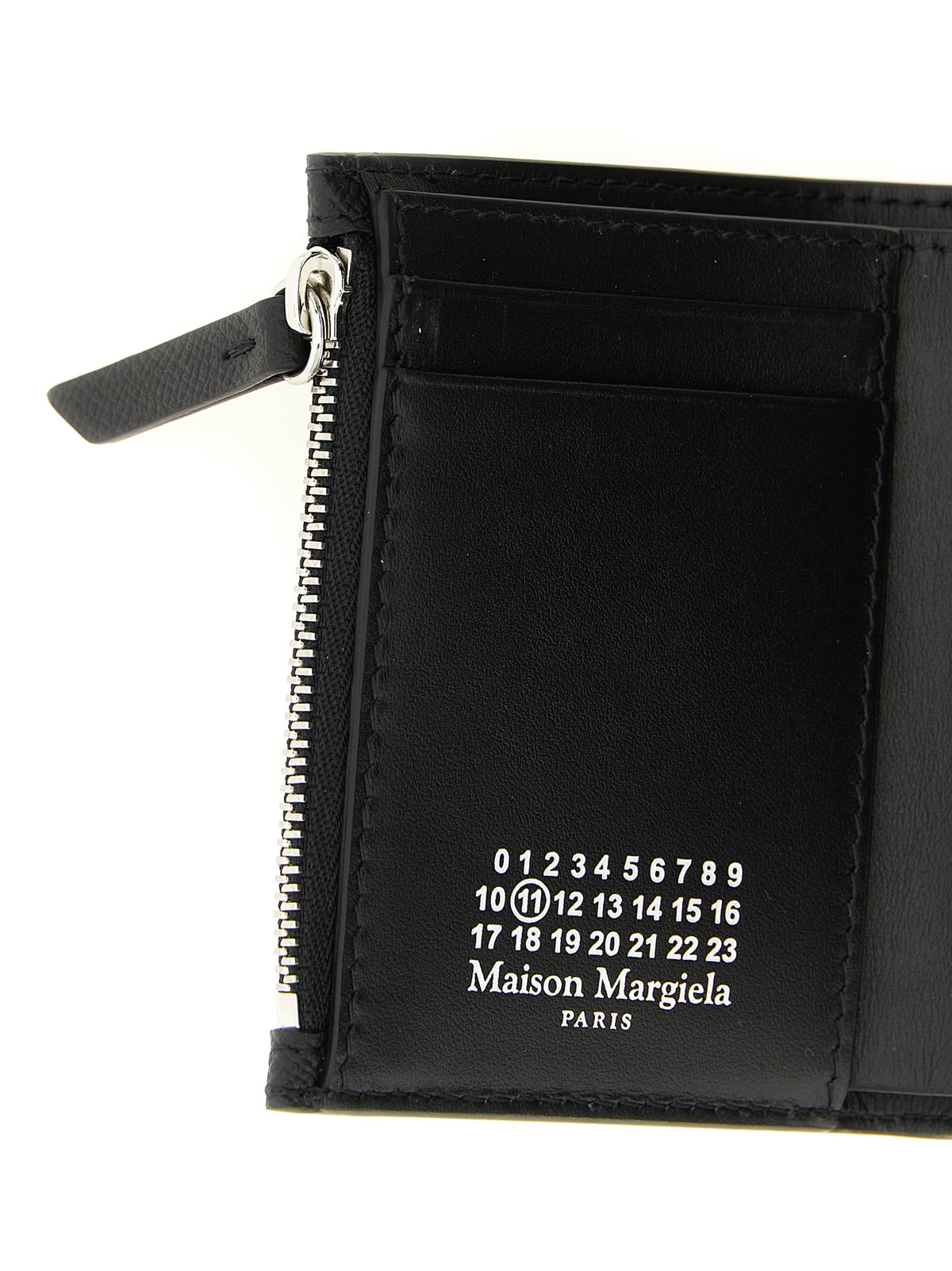 Porte-cartes en cuir – Noir