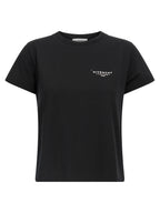 White and Black Cotton T-Shirt