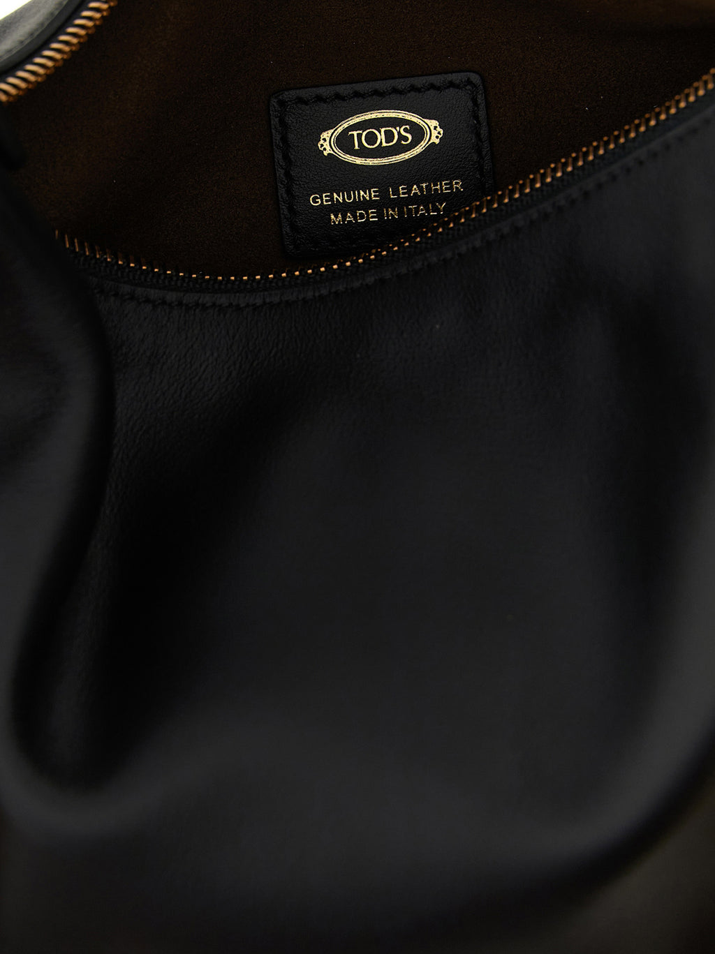 Black Leather Shoulder Bag