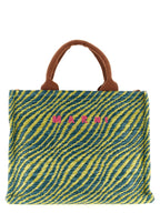 Multicolour Polyamide Handbag