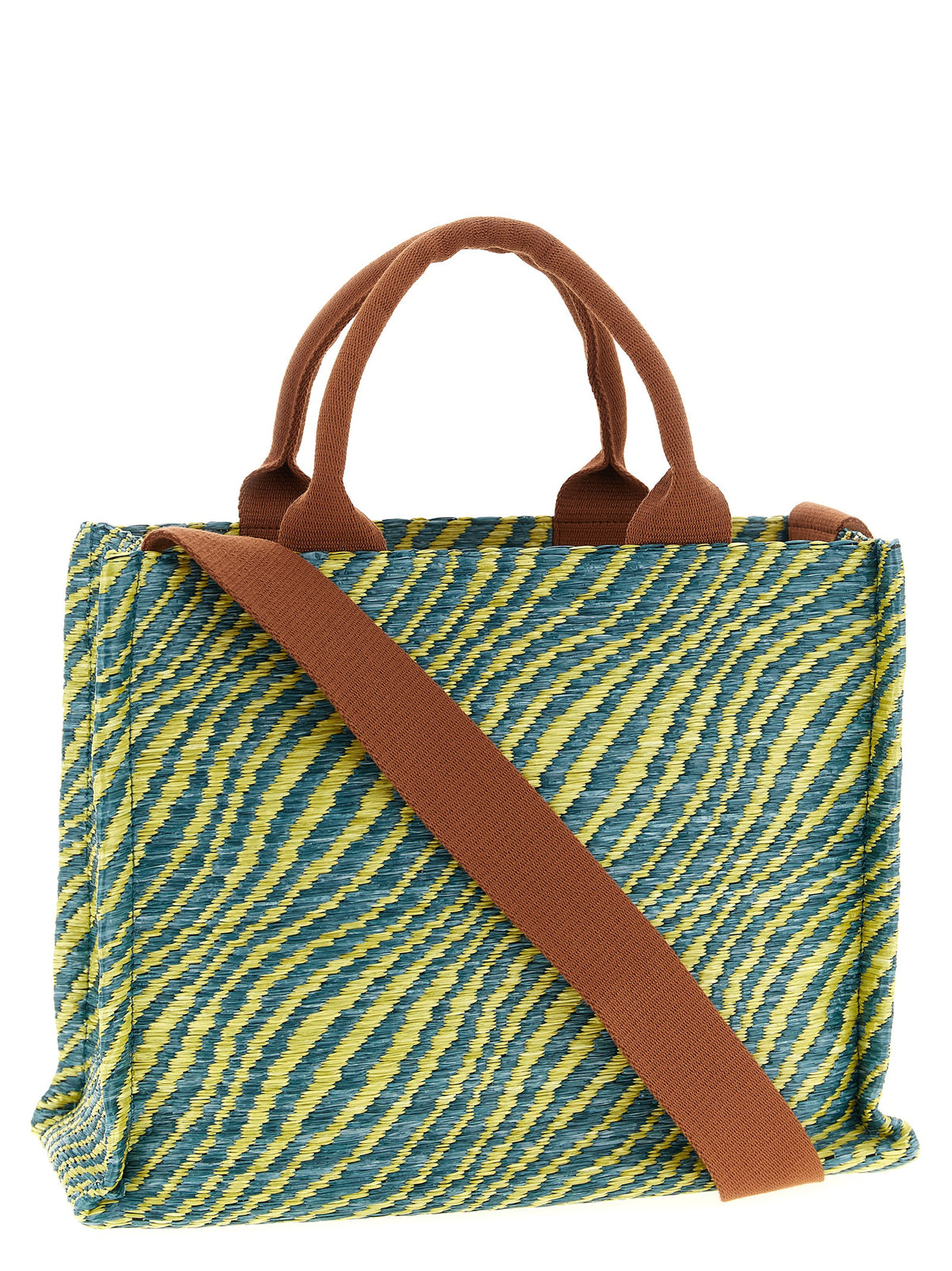 Multicolour Polyamide Handbag