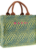 Multicolour Polyamide Handbag