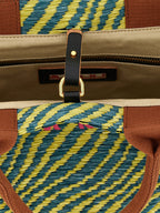 Multicolour Polyamide Handbag
