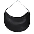 Sac à bandoulière en cuir noir