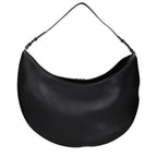 Sac à bandoulière en cuir noir