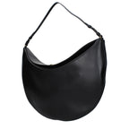 Sac à bandoulière en cuir noir