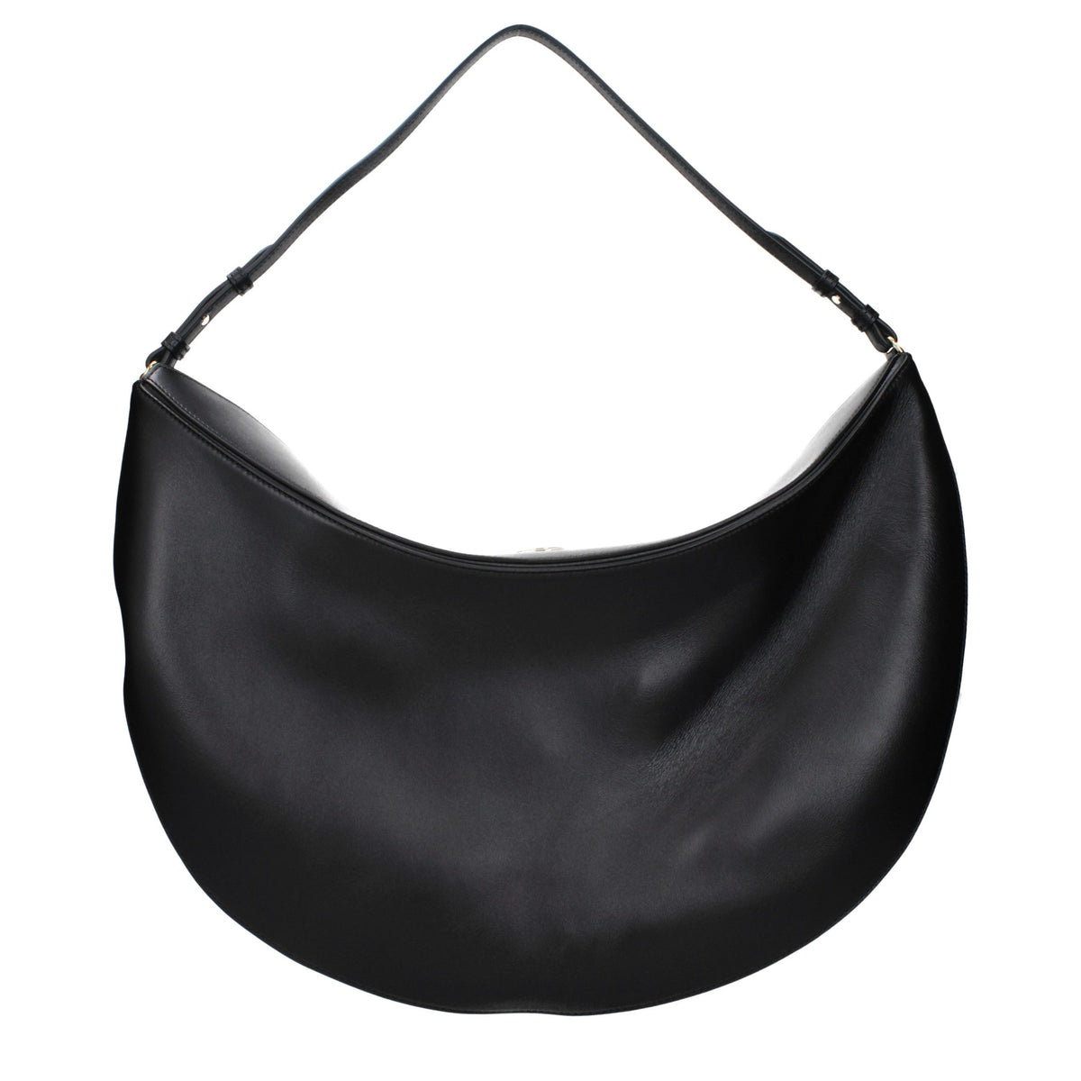 Sac à bandoulière en cuir noir