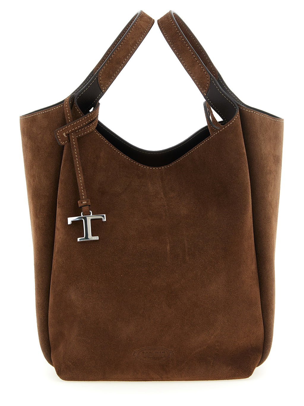 Brown Suede Handbag