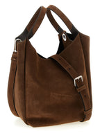 Brown Suede Handbag
