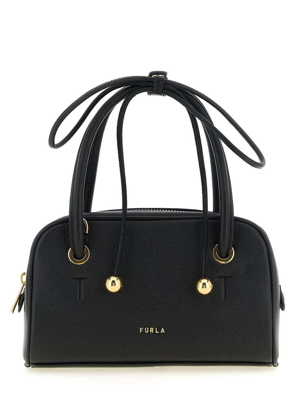 Sac à main en cuir noir