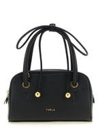 Sac à main en cuir noir