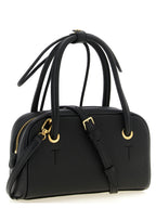 Sac à main en cuir noir