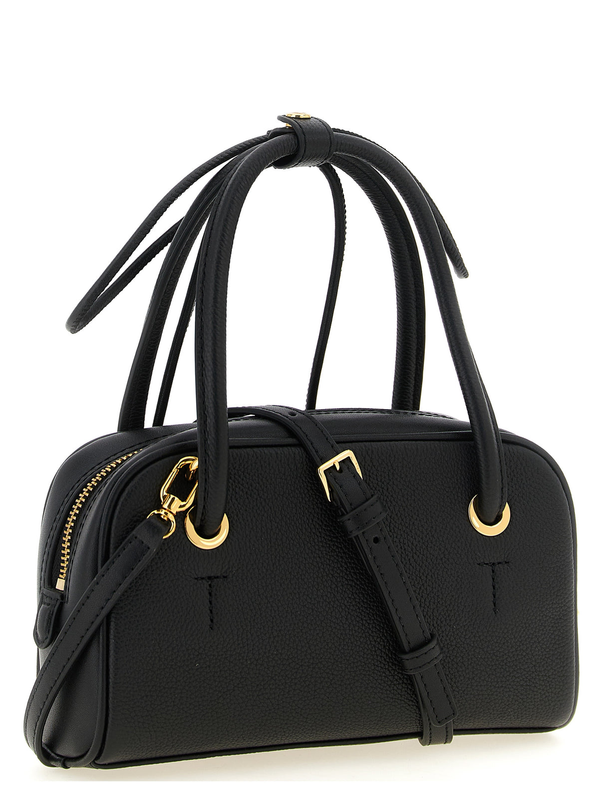 Black Leather Handbag