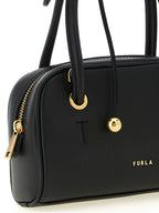 Sac à main en cuir noir