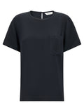 Black Silk Blouse