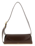 Sac à bandoulière en cuir marron