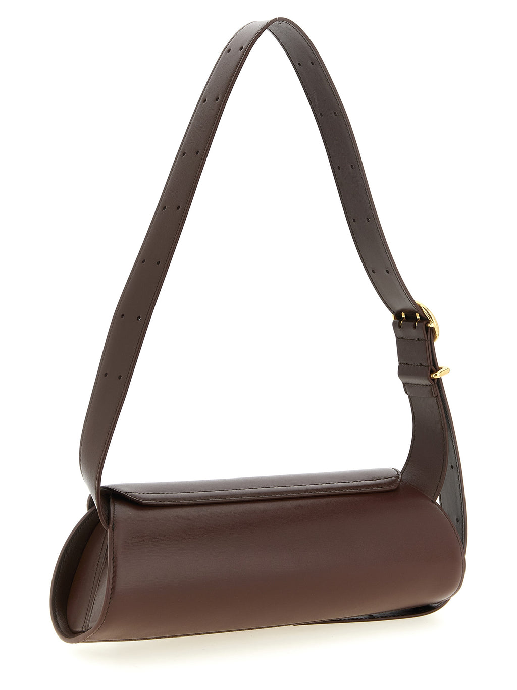 Sac à bandoulière en cuir marron