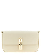 White Leather Crossbody Bag