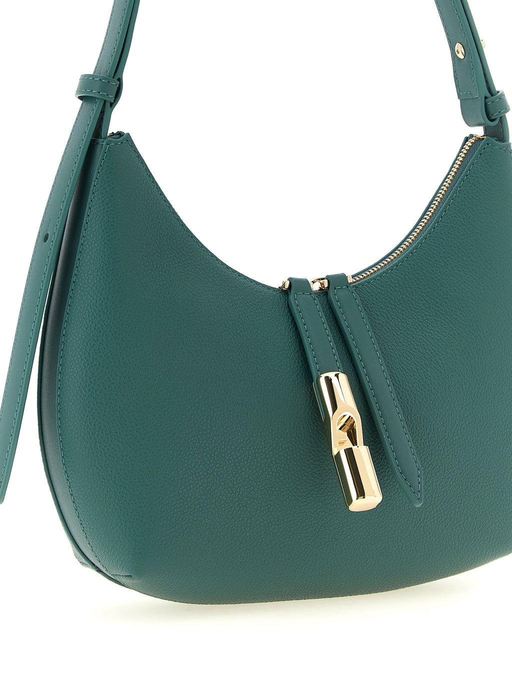 Green Leather Shoulder Bag