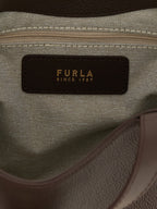 Grand sac cabas en cuir marron