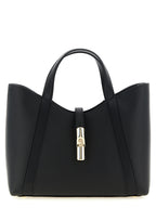 Black Leather Tote Bag
