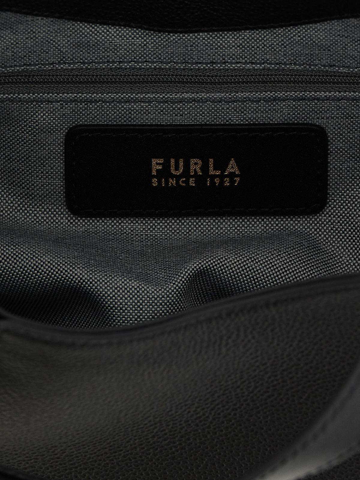 Black Leather Tote Bag