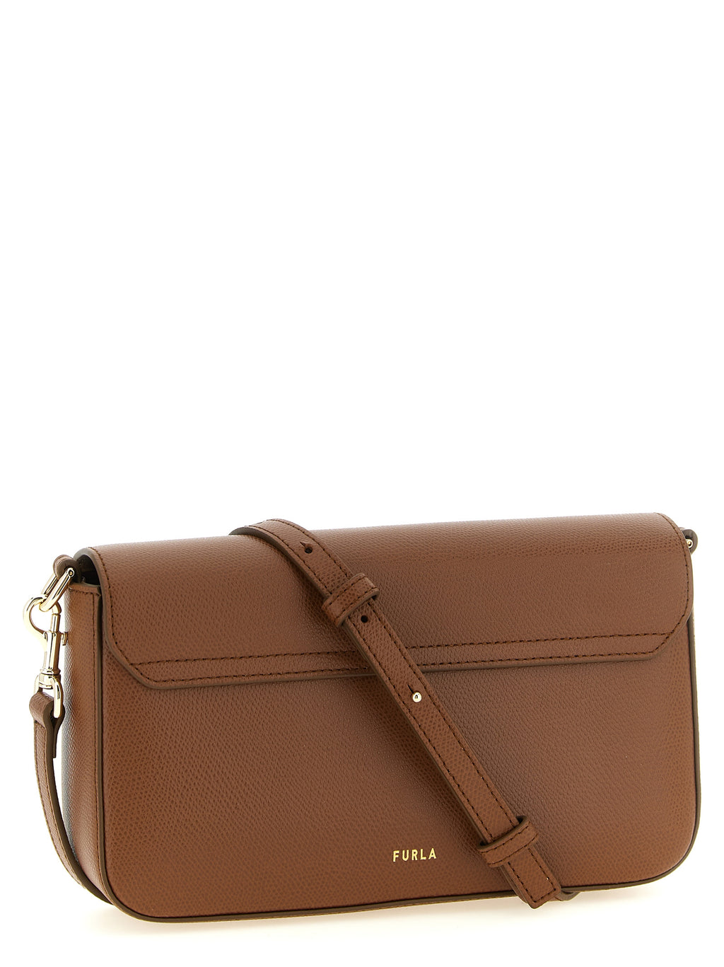 Sac Bandoulière en Cuir Marron