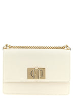 Sac bandoulière en veau blanc