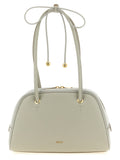 Sac à main en cuir gris